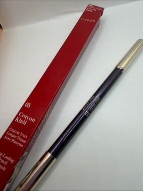 Clarins Intense Violet Khôl Eye Pencil with Gold Caps